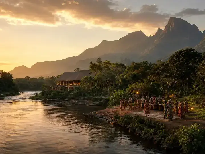Paysage touristique &eacute;quatorial de la RDC